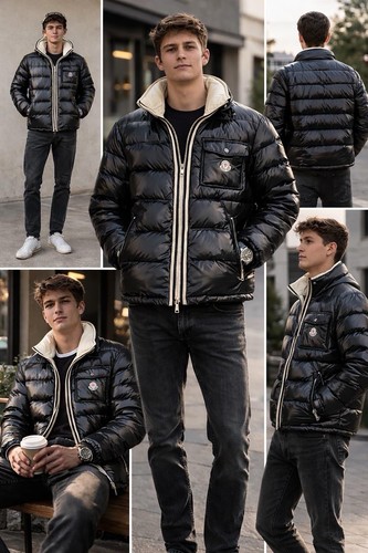 Moncler vintage doudoune shiny - doudoune,