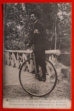 Carte Postale Vélocipède