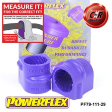 Powerflex Bllack Série Arrière Paliers Barre Anti Roulis 29mm pour Tvr Tamora