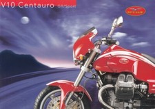 P + MOTO GUZZI V 10 Centauro GT / sport + brochure + 6 pages