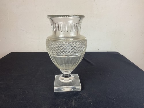 Ancien vase cristal - ancien, de
