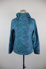RAGWEAR WOMEN'S JACKET SIZE XS WOMAN JACKET CASUAL VINTAGE CAMOUFLAGE ANORAK