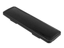 Plaque cache numéro noir MBK