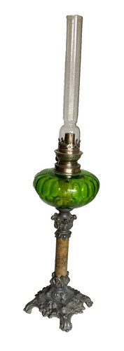 Lampe pétrole colonne - à,