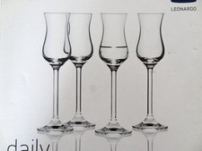 Six verres a grappa porto