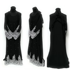 Femme Fermé Avant Abaya.maxi