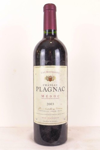 Médoc château plagnac cru - ,