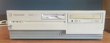 Vintage Packard Bell Legend 814CD Computer For Parts Or Repair+ Keyboard & Mouse