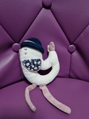 Doudou hochet oiseau - doudou,