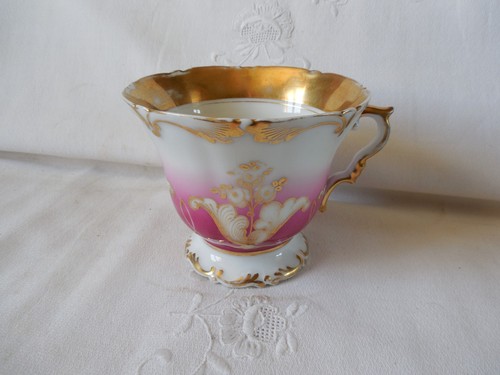 Ancienne tasse chocolat en - a,