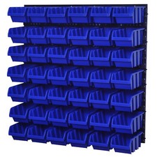 Boîtes empilables étagère murale boîte boîtes de rangement visibles étagère e...