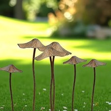 Piquets champignons décor