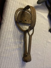 Piege à loup renard ancien A Mâchoire Collection Déco Vintage Trappeur Chasse
