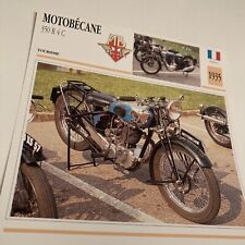 Motobécane 350 R4C 1935 carte