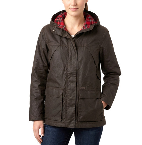 Veste coton ciré déchiré - veste, en