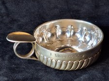 Taste-vin en argent Minerve 1er titre,orfèvre  J. Grandvigne , gravé L.VIGOUROUX