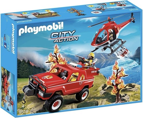 Playmobil hélicoptère 4x4 - et,