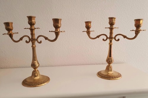 Rare paire chandeliers - de,