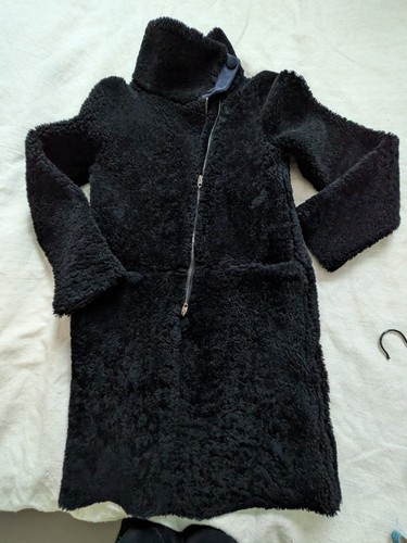 Manteau agneau retourné ines - manteau,