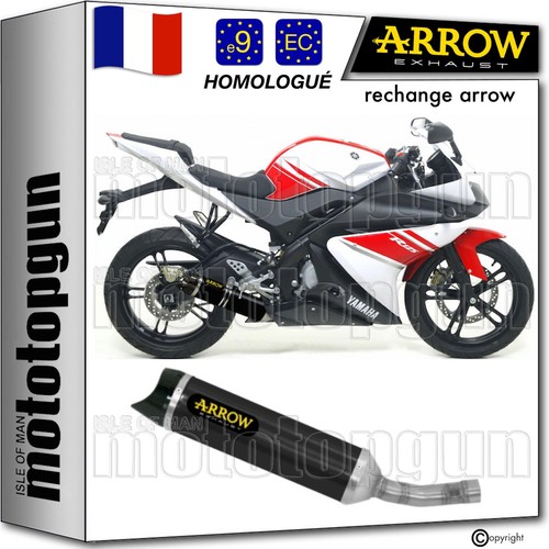 Arrow pot echappement approuve - echappement,