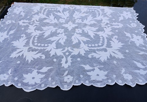 Nappe ancienne dentelle - nappe,
