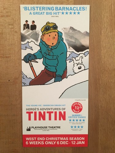 Tintin carton publicitaire - -,