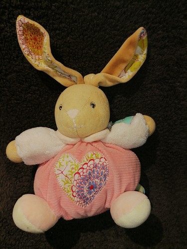 Doudou lapin boule avec - , grelot