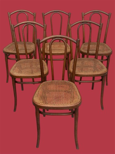 Lot chaises thonet - lot, 6