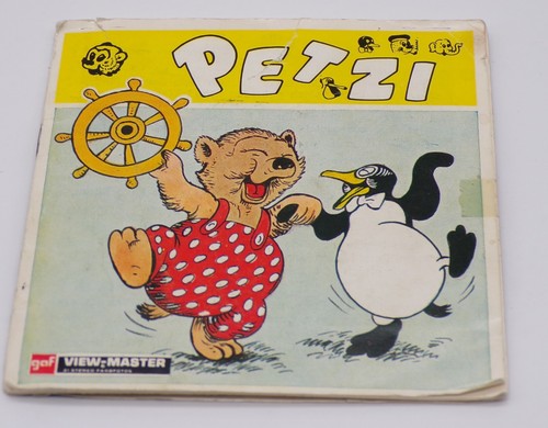 Vintage gaf view master - master, petzi