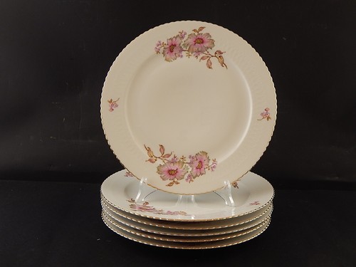 Antique rare service plat - 6,