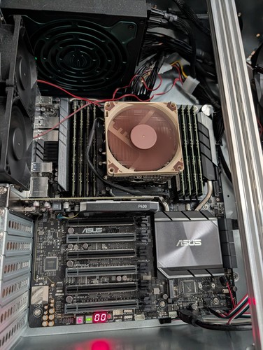 Custom homelab server rosewill - homelab,