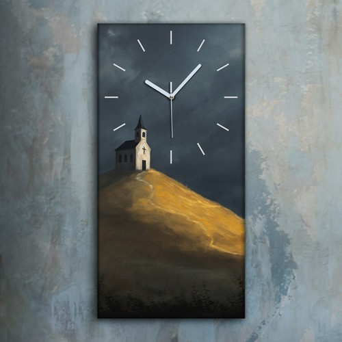 Horloge murale sur - , 30x60
