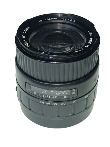 Objectif zoom sigma 105 - objectif, uc