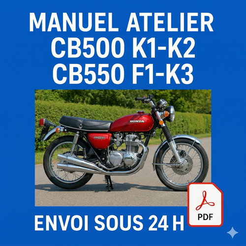 Manuel atelier honda - manuel, cb500