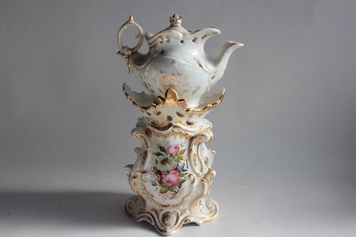 Tisanière porcelaine vieux - tisanière,