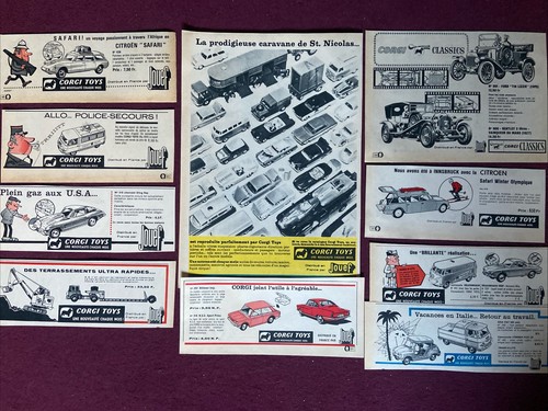 Corgi toys publicités