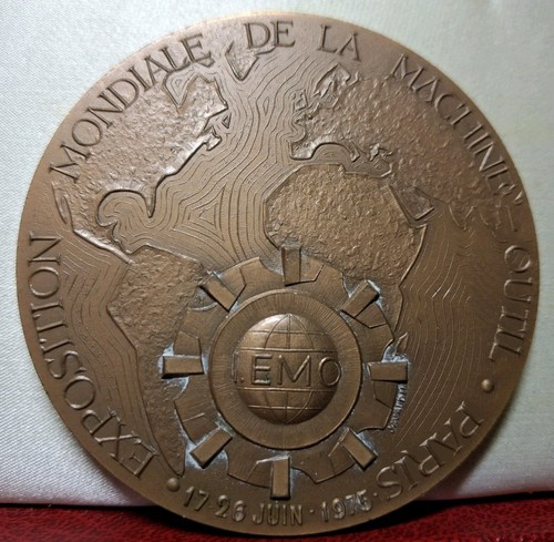 Médaille bronze mdp 68mm - bronze,