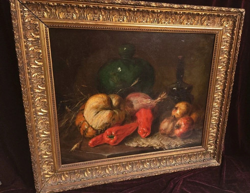 Tableau ancien peinture - peinture, huile