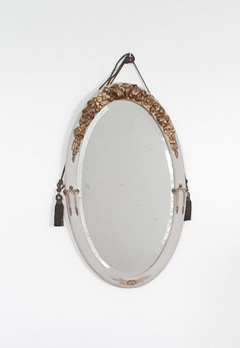 Miroir ancien art déco - art,