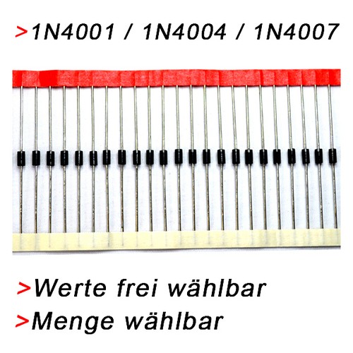 1n4001 1n4004 1n4007 diode - |,