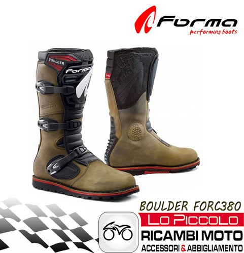 Forma boulder botte moto - boulder,