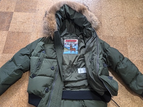 Dsquared2 down jacket - dsquared2, fur