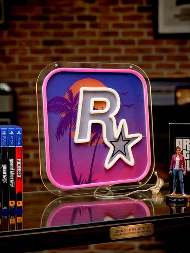 Cadre néon led rockstar - cadre,