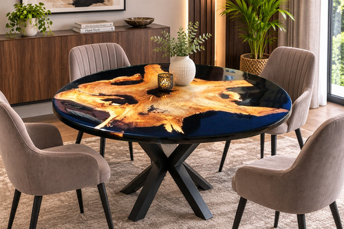 Table manger résine - table, en
