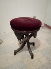 Ancien tabouret de piano