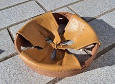 WW1 coiffe intérieure casque Allemand M16 t.68 GERMAN liner en Cuir.