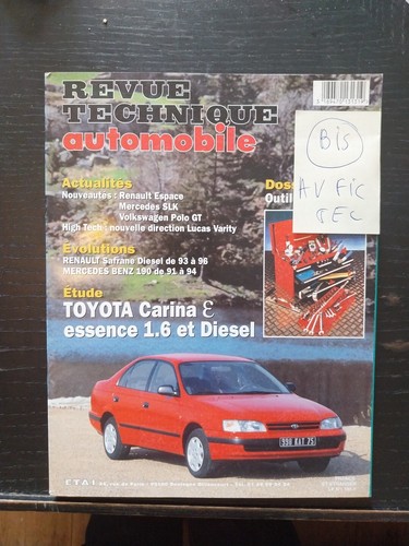 Revue technique toyota - toyota, carina