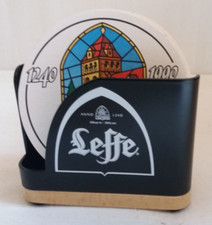 PORTE SOUS VERRE LEFFE , AVEC 6 SOUS VERRE EN CARTON  , VLF