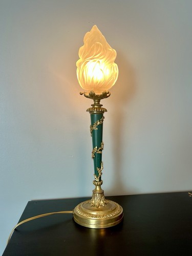 Lampe flambeau style - flambeau, empire