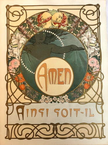 Alphonse mucha amen - alphonse, ainsi